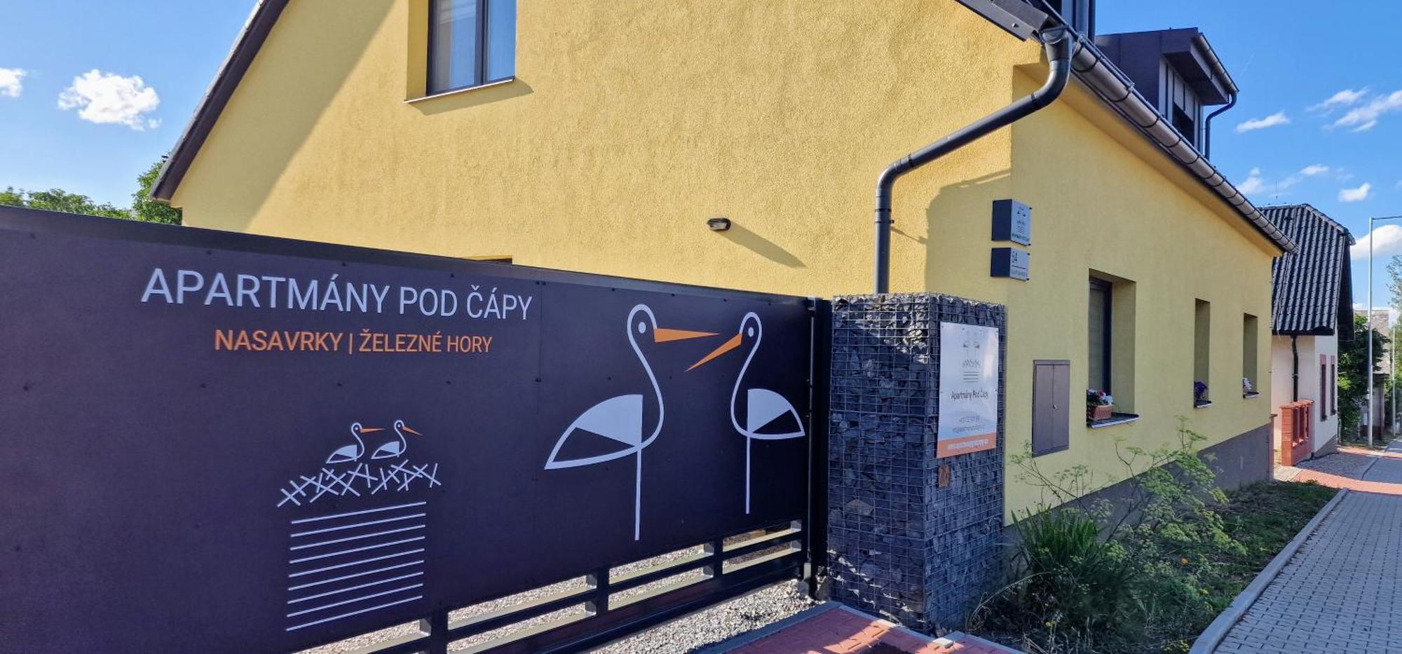 Apartmany Pod Capy, Nasavrky 外观 照片